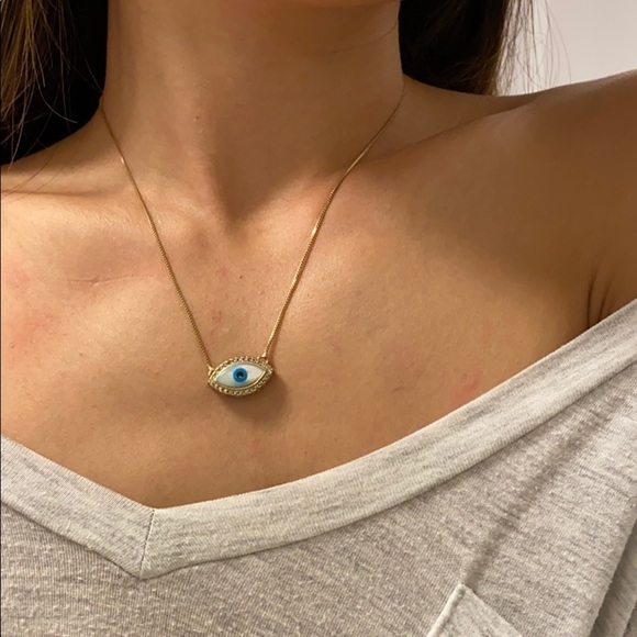 NEW evil eye necklace - Picture 3 of 3